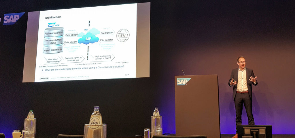 PAYMENTSCC - Steffen Karsch spricht zum Thema "SAP Multi-Bank Connectivity – Wacker’s Journey to Infinity and Beyond"